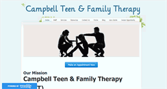 Desktop Screenshot of campbellteenfamilytherapy.com